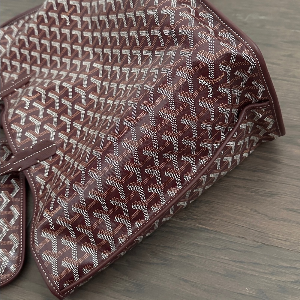 Goyard Anjou PM Bag Burgundy - Picture 6 of 12